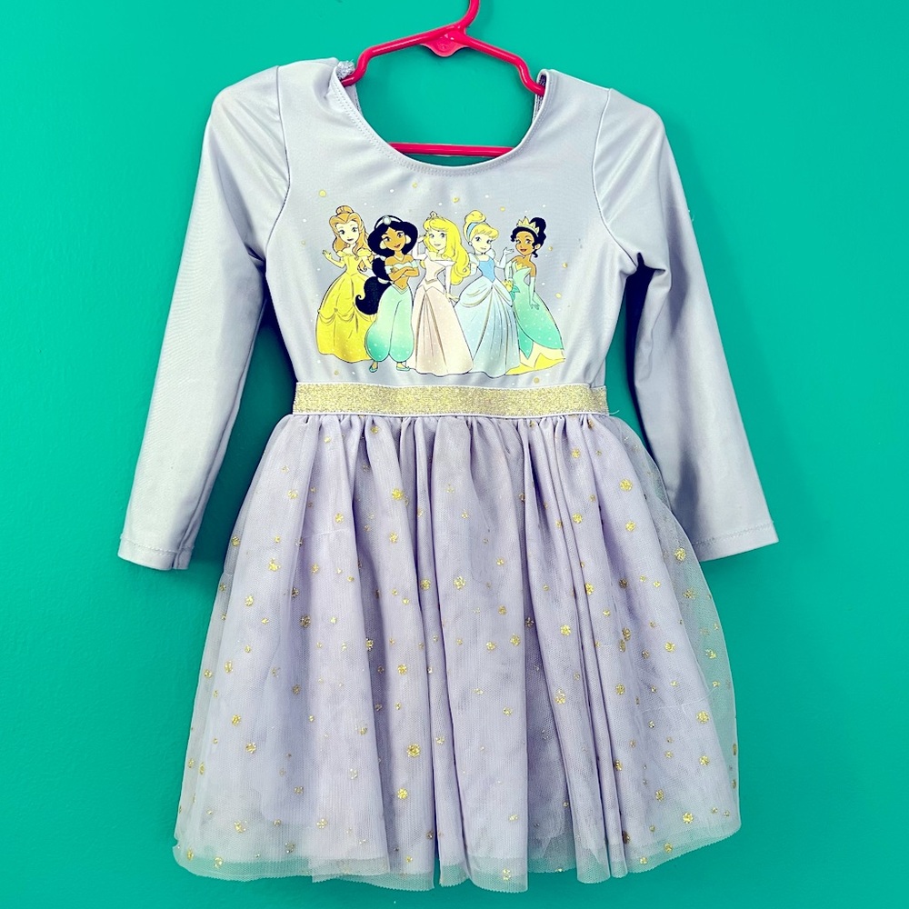 Disney Princess long sleeve tutu dress